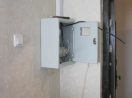 установка квартирного электрощита