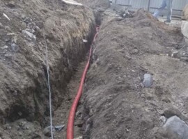 прокладка внешнего кабеля